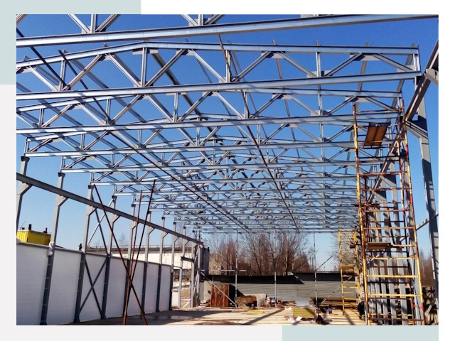 Строительство цехов в Воркута от 617 руб. под ключ