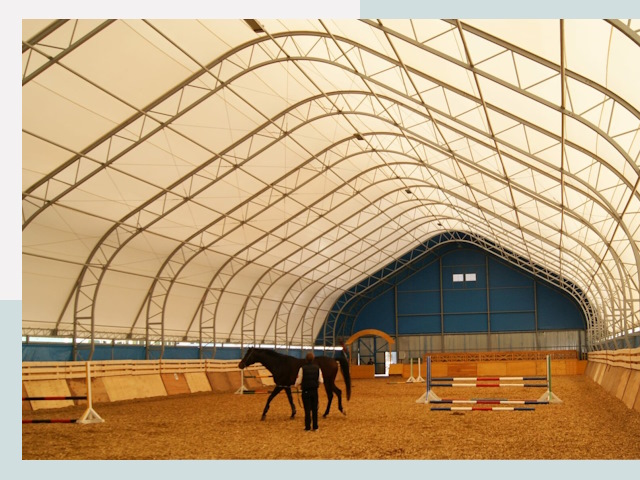 Строительство конных манежей в Воркуте