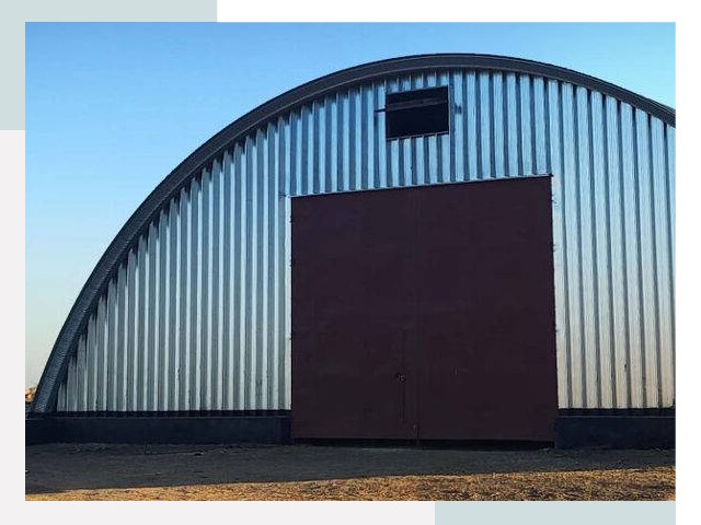 Бескаркасные ангары в Воркуте