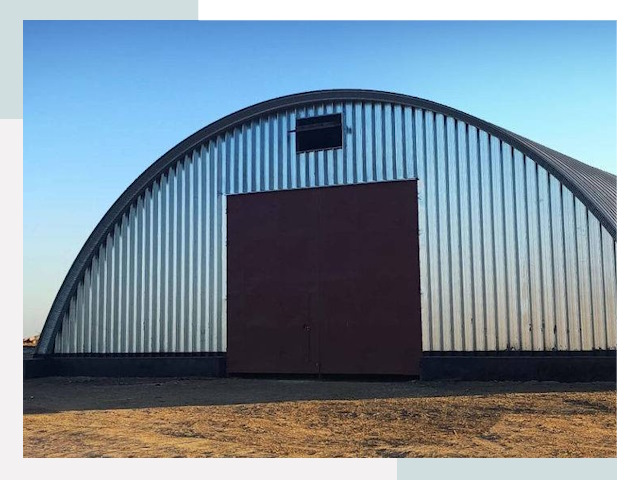Арочные ангары в Воркуте