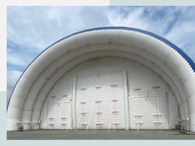 Пневмокаркасные ангары от СтальСтрой-Врк по цене от 617 руб.