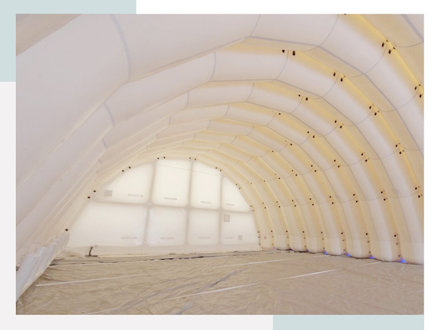 Пневмокаркасные ангары в Воркуте