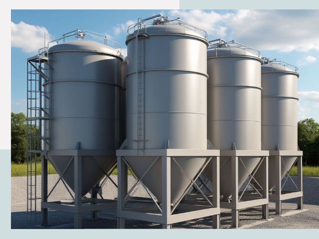 Металлические силосы от СтальСтрой-Врк по цене 617 руб.