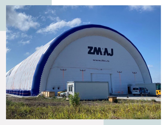 Брендирование ангаров в Воркуте