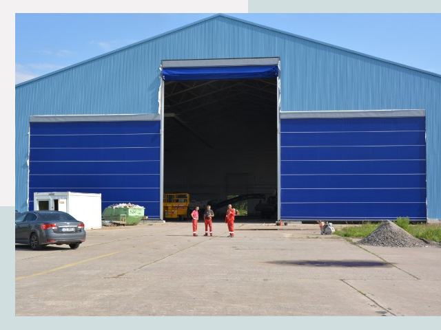 Ангарные ворота в Воркута от СтальСтрой-Врк по цене 617 руб.