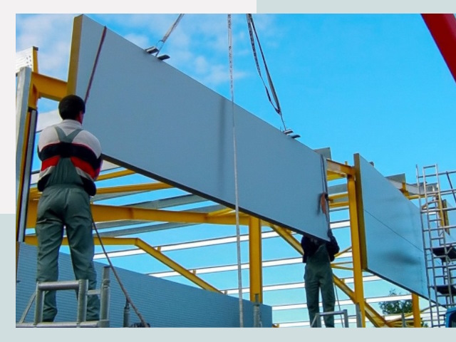 Монтаж сэндвич-панелей в Воркуте от 617 руб.