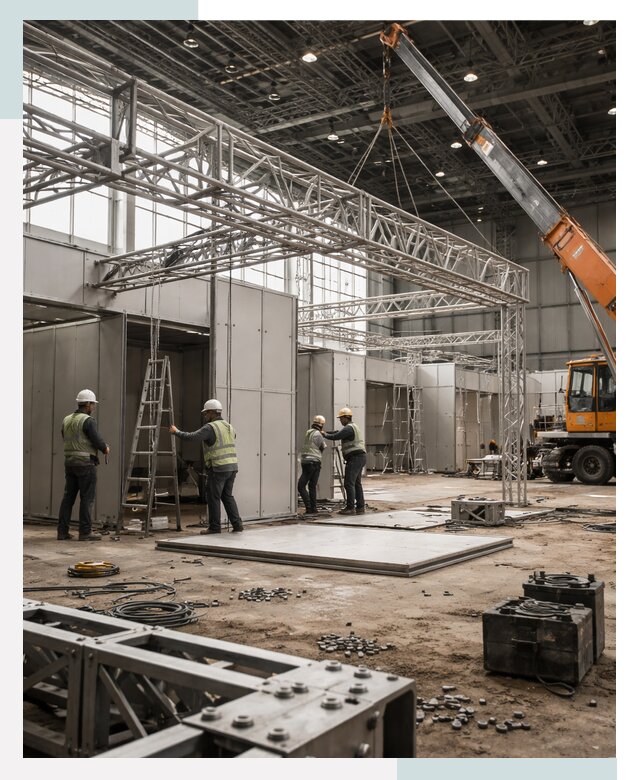 Строительство выставочных павильонов в Воркуте от 35984 р.| СтальСтрой-Врк