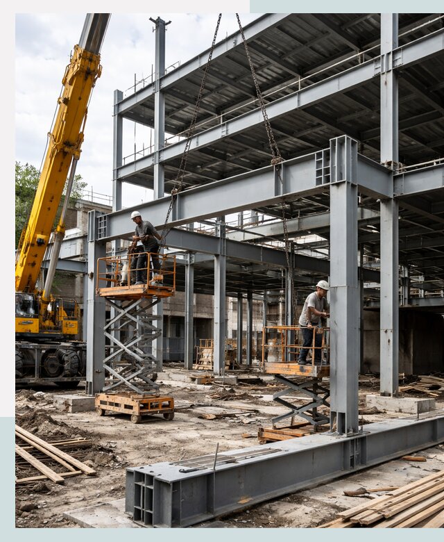 Строительство торгово-офисных зданий под ключ в Воркуте