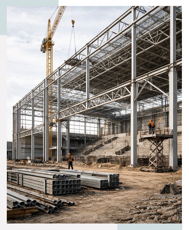 Строительство спортивных комплексов в Воркуте от 30843 р. | СтальСтрой-Врк